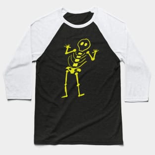 Don't Give Up, Skeleton! Logo Shirt Baseball T-Shirt